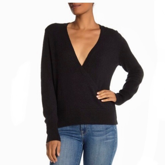 Madewell Sweaters - Madewell faux wrap pull over sweater sz 2XS